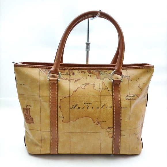 PRIMA CLASSE Hand Bag Brown PVC - Picture 1 of 9